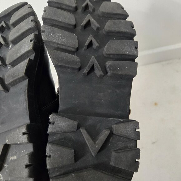 Steve Madden Size 6 Kamlee Lug Sole Mary Jane Black Shoes Platform Chunky Y2K - Picture 11 of 12